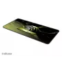 Akasa AK-MPD-03YL Alfombrilla de ratón gaming de goma Pattern - amarillo/negro, 320x270x3 mm