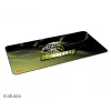 Akasa AK-MPD-03YL Alfombrilla de ratón gaming de goma Pattern - amarillo/negro, 320x270x3 mm