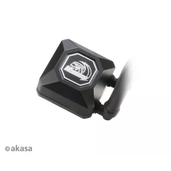 Akasa Venom A20 All-in-One Liquid Cooler 240 mm con 2 ventiladores de 120 mm y LED blanco