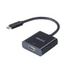 Akasa Adaptador de vídeo externo - USB-C a HDMI - 4K@60Hz - negro