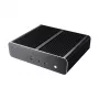 Akasa Euler TX Caja Thin Mini-ITX sin ventilador - aluminio - negra