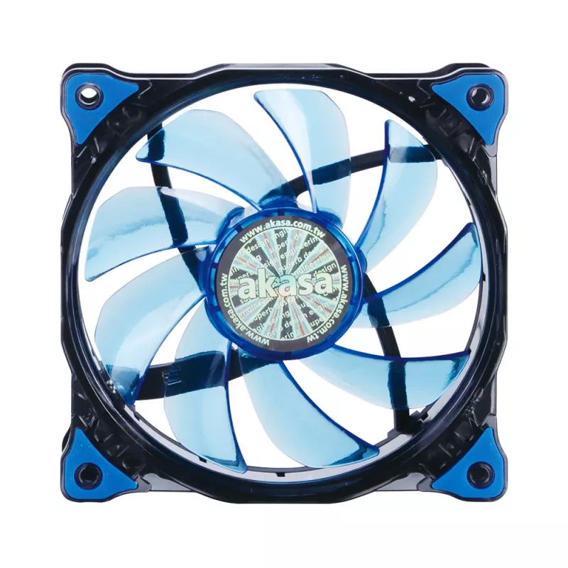 Akasa Vegas AK-FN091-BL Ventilador de caja 120 mm con LED azul