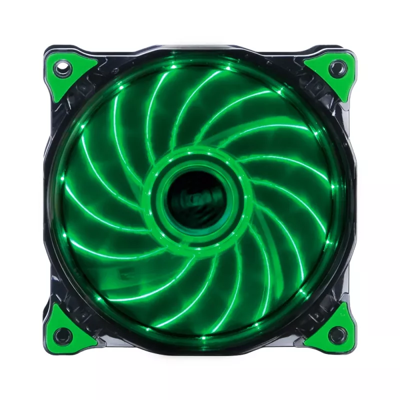 Akasa Vegas AK-FN091-GN Ventilador de caja 120 mm con LED verde