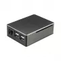 Akasa A-RA02-M1B Caja para Raspberry Pi - aluminio - refrigeración pasiva sin ventilador - negra