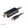 Akasa AK-CBCA12-18BK Cable adaptador USB-C a HDMI 1,8 m negro