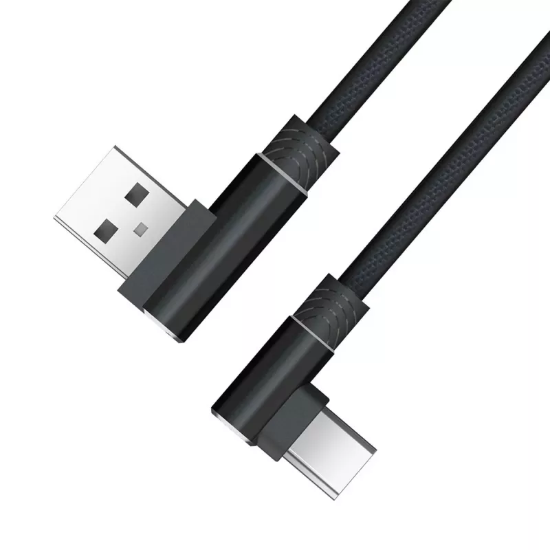 Akasa AK-CBUB39-10BK Cable USB 2.0 - USB-A a USB-C - 1 m - negro