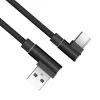 Akasa AK-CBUB39-10BK Cable USB 2.0 - USB-A a USB-C - 1 m - negro
