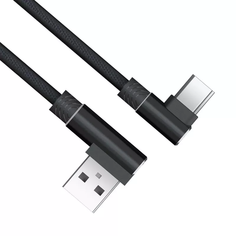 Akasa AK-CBUB39-10BK Cable USB 2.0 - USB-A a USB-C - 1 m - negro