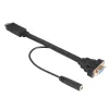 Akasa AK-CBHD18-20BK Cable adaptador HDMI a VGA 0,2 m negro