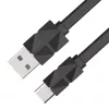 Akasa AK-CBUB43-10BK Cable USB 2.0 - USB-C a USB-A - 1 m - negro