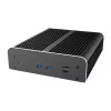 Akasa A-NUC50-M1B Caja NUC sin ventilador - aluminio - negra - UCFF - bahía para unidad de 2,5 inch