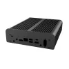 Akasa A-NUC50-M1B Caja NUC sin ventilador - aluminio - negra - UCFF - bahía para unidad de 2,5 inch