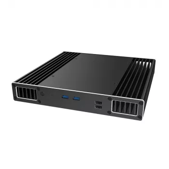 Akasa Plato PX - Sobremesa - PC - aluminio - negro - UCFF - Home Office