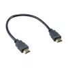 Akasa AK-CBHD25-30BK Cable HDMI 2.0 0,3 m negro