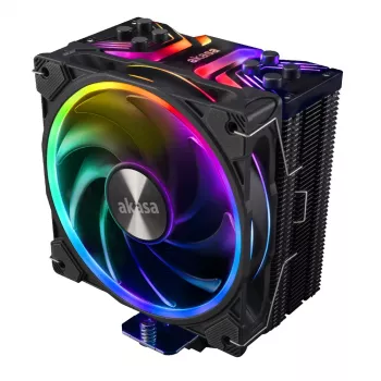 Akasa Soho H4 disipador CPU, 120 mm, 500-2000 RPM, 31,8 dB, 52,91 CFM