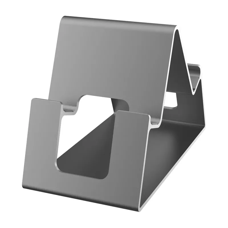 Akasa Aries Pico soporte de aluminio para teléfono y tablet Gris