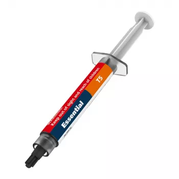 Akasa T5 Essential pasta térmica - 4 W/m·K - Gris - 0,07 °C/W - 2,6 g/cm³ - -50 a 220 °C