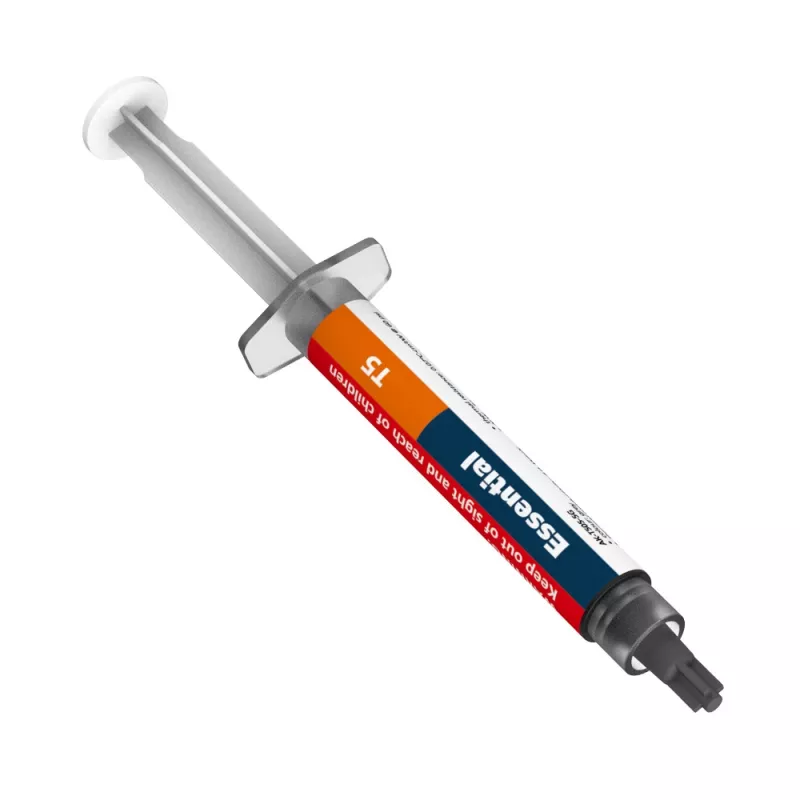 Akasa T5 Essential pasta térmica - 4 W/m·K - Gris - 0,07 °C/W - 2,6 g/cm³ - -50 a 220 °C