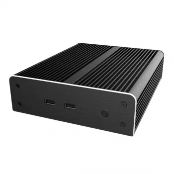 Akasa Newton NE carcasa Mini-ITX - Negra - Aluminio - Sin ventilador - HDD/SSD de 2,5
