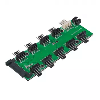 Akasa FLEXA FP10H expansor de cabecera de ventilador PWM de 1 a 10 con cable de 30cm