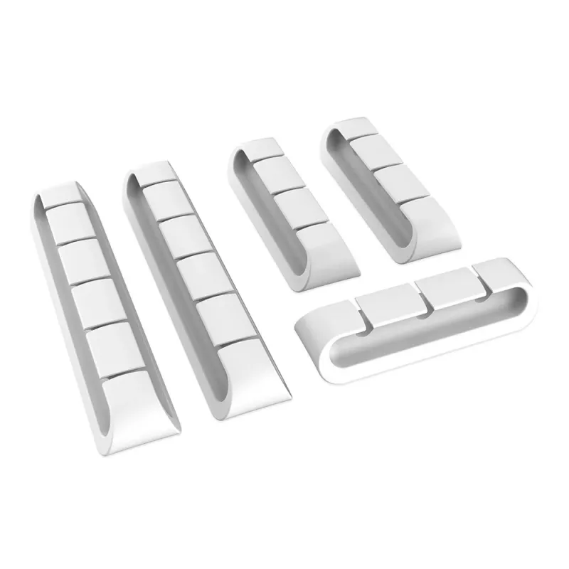 Akasa organizador de cables 3x3 puertos + 2x5 puertos Blanco