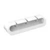 Akasa organizador de cables 3x3 puertos + 2x5 puertos Blanco