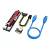Akasa tarjeta adaptadora PCIe Riser 6 sets para minería de GPU X16 a X1