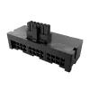 Akasa G-Nexus P24 adaptador 12VHPWR de 90° conector 12+4 pines a 3x conector hembra de 8 pines, 600W, Negro