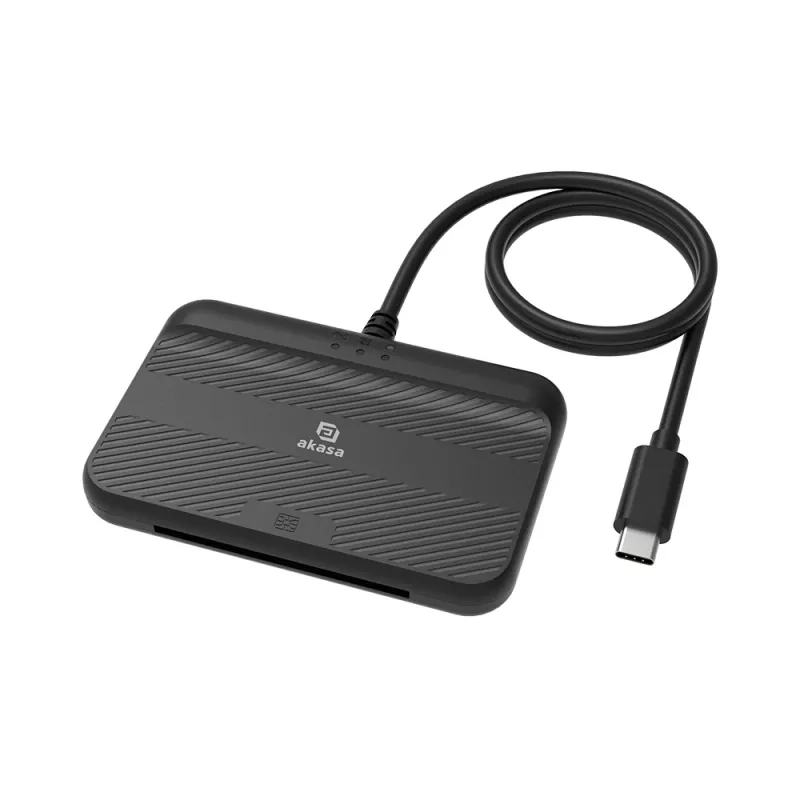 Akasa lector NFC sin contacto de ID y SmartCard