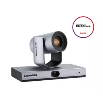 Lumens VC-TR1 Cámara PTZ Full HD con auto-tracking y sensor de seguimiento panorámico independiente, Ethernet y USB