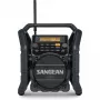 Sangean U-5 DBT (Utility 50) negra - radio portátil DAB+/FM con Bluetooth, IP64, 7W RMS
