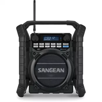 Sangean U-4 DBT+ (Utility 40) radio portátil DAB+/FM con Bluetooth, negra