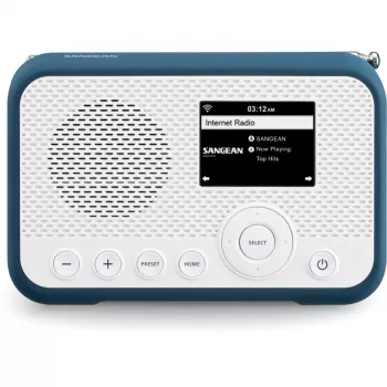 Sangean WFR-39 White - Ink Blue Radio por internet portátil
