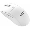 MSI FORGE K210 W Combo White FR - Conjunto de teclado y ratón USB con cable, distribución francesa AZERTY, retroiluminación Rainbow RGB, ratón óptico de 6400 DPI
