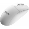 MSI FORGE K210 W Combo White FR - Conjunto de teclado y ratón USB con cable, distribución francesa AZERTY, retroiluminación Rainbow RGB, ratón óptico de 6400 DPI