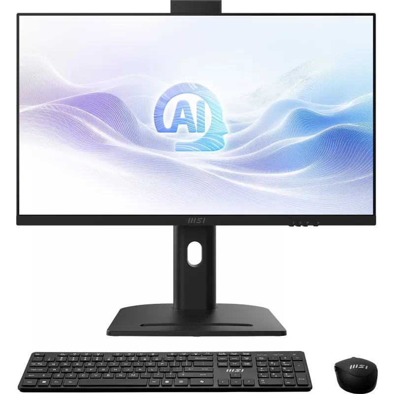 MSI Modern AM273QP AI 1UMG-409AT 27" PC todo en uno con monitor, Core i5-125H, 16 GB RAM, 512 GB SSD, Windows 11 Home, negro