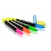 Pentel Twin Checker SLW8-GS Set de Rotuladores Fluorescentes, colores surtidos, 8 uds.