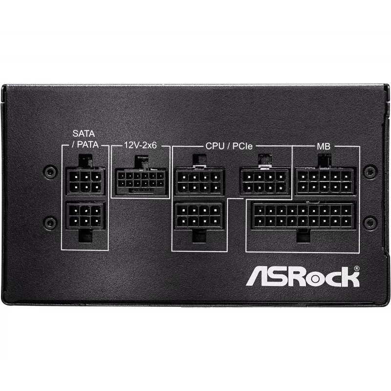Fuente de alimentación ASRock PRO-M1000G 1000W 80 PLUS Gold totalmente modular ATX