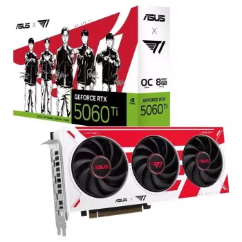 ASUS T1 GeForce RTX 5060 Ti OC 8GB GDDR7 Tarjeta gráfica