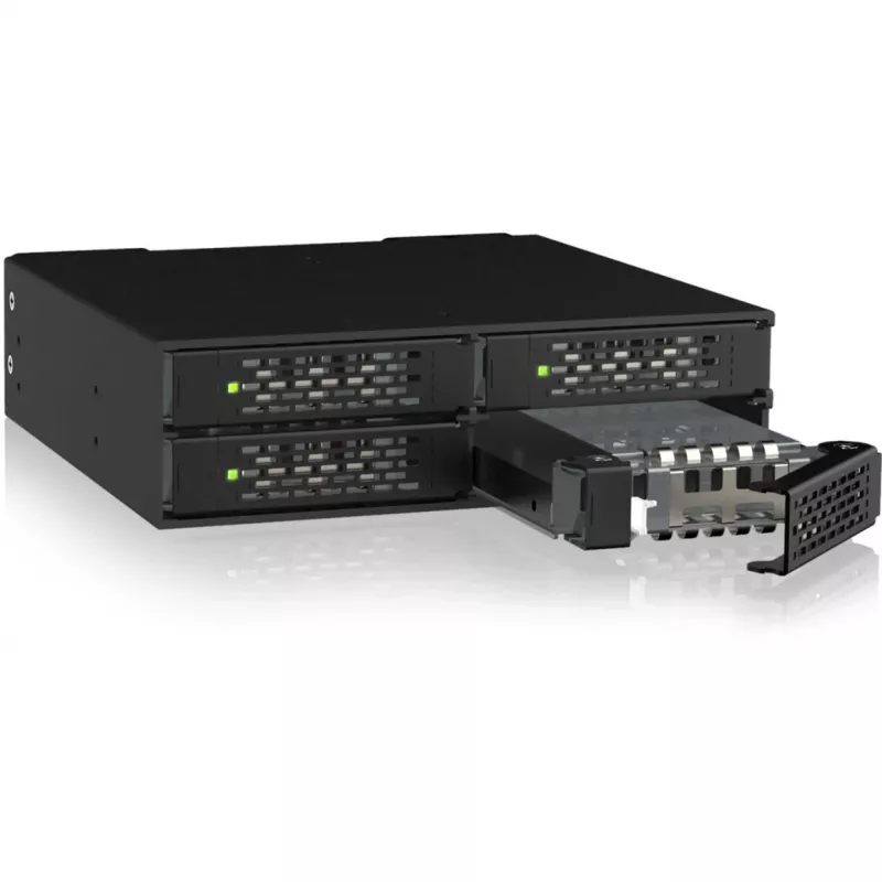 ICY DOCK ToughArmor MB699V5P-B V3 caja rack móvil 4 bahías 2,5