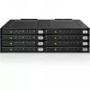 ICY DOCK ToughArmor MB998V4P-B caja rack móvil 8 bahías U.2/U.3 NVMe SSD PCIe 4.0 para bahía de 5.25 inch (4 x SlimSAS 8i SFF-8654)