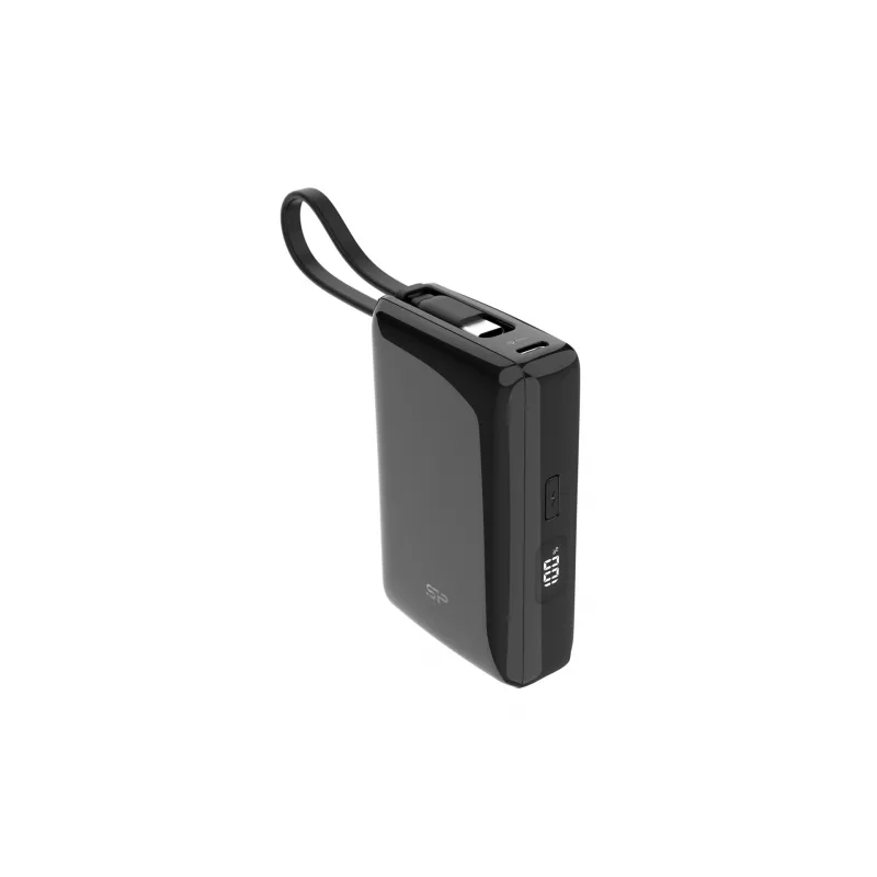 Silicon Power CP10 10000mAh PD USB-A 2xUSB-C batería externa, negra