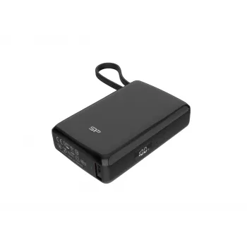 Silicon Power CP10 10000mAh PD USB-A 2xUSB-C batería externa, negra