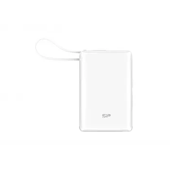 Silicon Power CP10 10000mAh PD USB-A 2xUSB-C batería externa, blanca