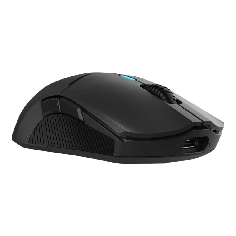 QPAD DX-900 ratón gaming óptico inalámbrico - 8 botones, 12000 DPI, ambidiestro, RGB