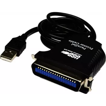 Exsys EX-1300-2 cable adaptador de USB a paralelo - 1m - negro