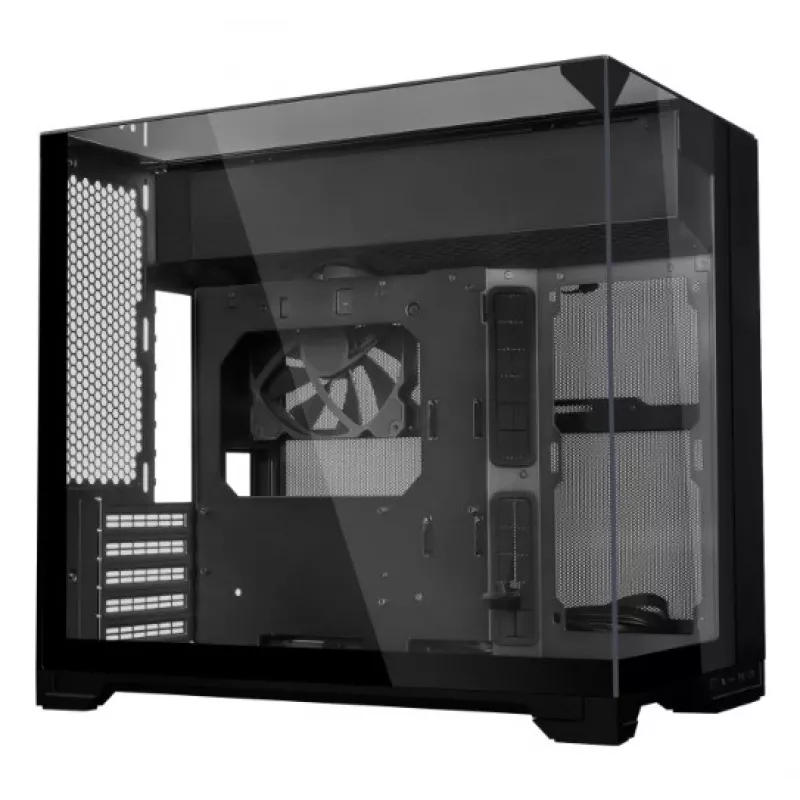 Lian Li O11 Vision-M torre Micro-ATX, cristal templado - negro