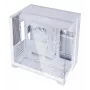 Lian Li O11 Vision-M torre Micro-ATX, cristal templado, blanco