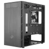 Cooler Master MasterBox MB400L torre mini Micro-ATX, acero, panel lateral cerrado, sin fuente de alimentación