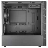 Cooler Master MasterBox MB400L torre mini Micro-ATX, acero, panel lateral cerrado, sin fuente de alimentación